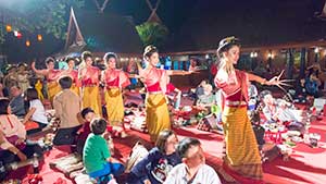 Dancers at the Old Chiang Mai Cultural Center